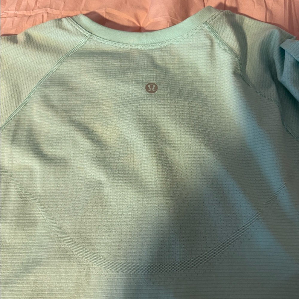 Lululemon Mint Green Athletic Top